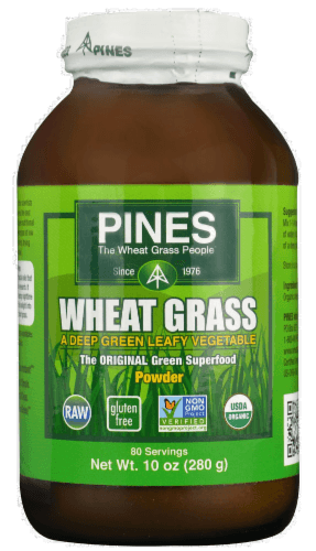 Pines Organic Wheat Grass Powder
