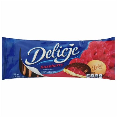 Delicje Raspberry Sponge Cookies