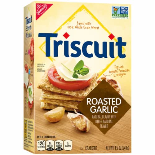 Nabisco Triscuit Roasted Garlic Crackers