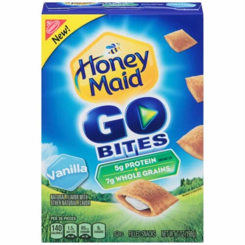 Nabisco Honey Maid Go Bites Vanilla Filled Snacks