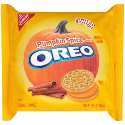 Oreo Cookies, Sandwich, Pumpkin Spice Creme