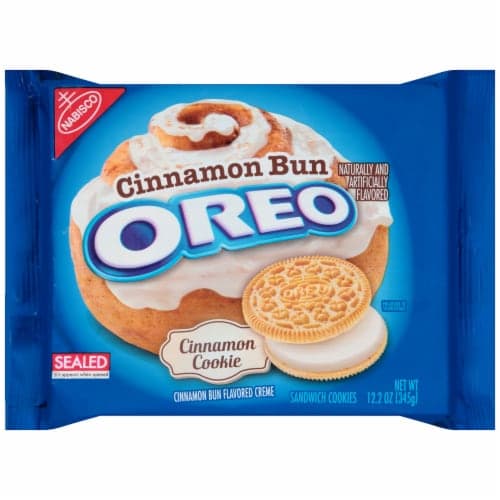 Nabisco Cinnamon Bun Oreo Sandwich Cookies