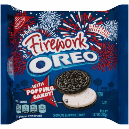 Oreo Firework Chocolate Sandwich Cookies