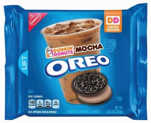 10.7Z Oreo Dunkin Donuts Mocha
