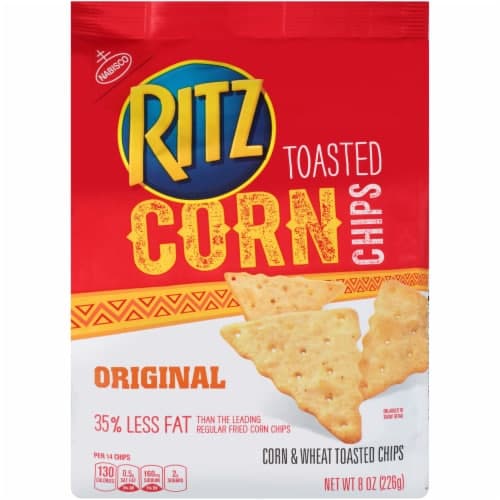 Ritz Corn Chips, Toasted, Original