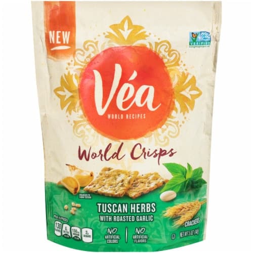 Vea World Crisps, Tuscan Herbs With Roasted Garlic