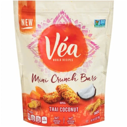 Vea Crunch Bars, Thai Coconut, Mini