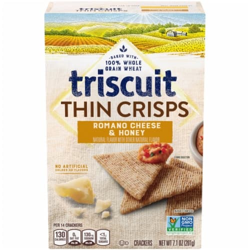 Triscuit Thin Crisps Romano Cheese & Honey