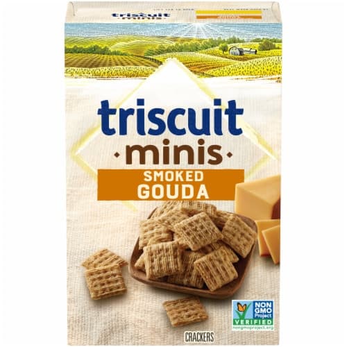 Triscuit Crackers, Minis, Smoked Gouda