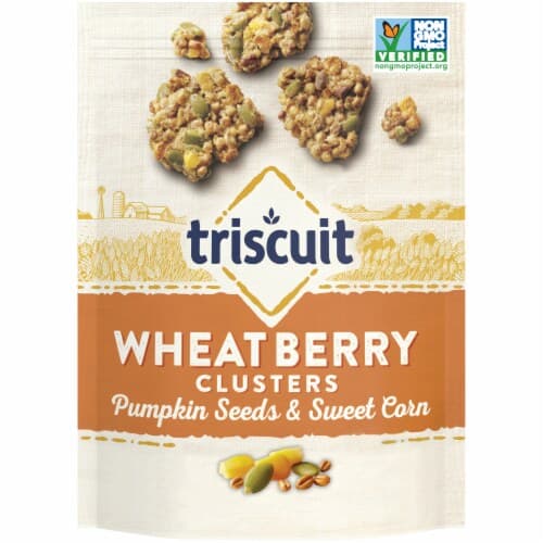 Nabisco Triscuit Wheatberry Clusters Pumpkin Seeds & Sweet Corn