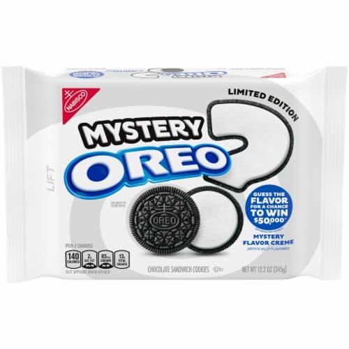 Nabisco Mystery Oreo Mystery Flavor Creme Chocolate Sandwich Cookies