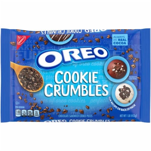 Nabisco Oreo Cookie Crumbles Chocolate Sandwich Cookie Pieces