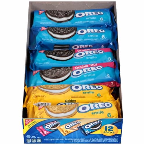 Nabisco Oreo Sandwich Cookies Variety Pack Tray