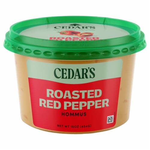 Cedars Roasted Red Pepper Hommus