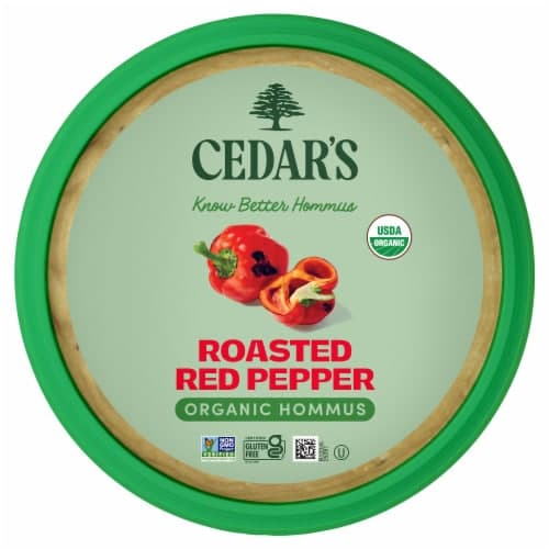 Cedars Organic Red Pepper Hommus