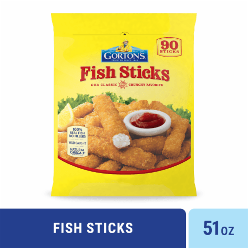 Gortons Fish Sticks Crunchy Breaded