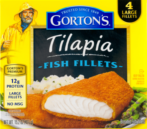 Gorton'S Fish Fillets, Tilapia