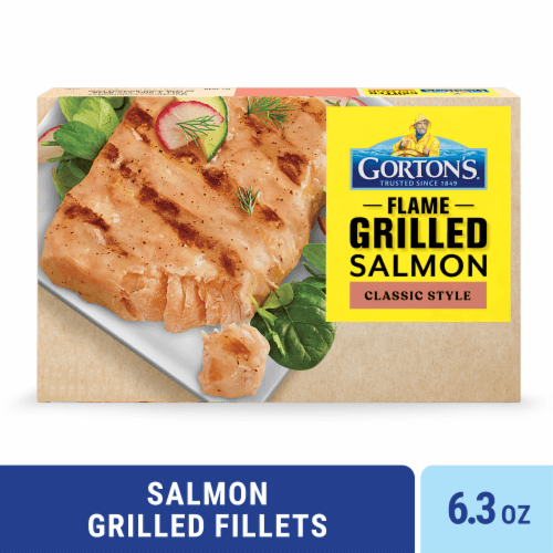Gortons Fish Fillets Grilled Salmon Classic Grilled