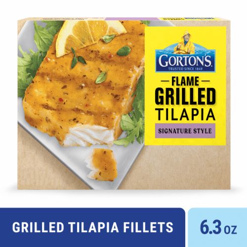 Gortons Fish Fillets Grilled Tilapia Signature Grilled