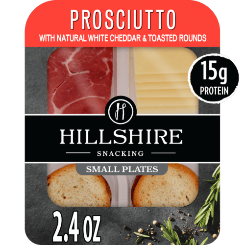 Hillshire Snacking Small Plates Prosciutto With White Cheddar Cheese
