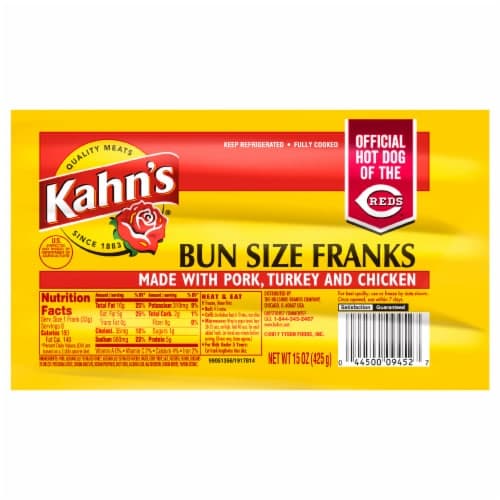 Kahn'S Bun Size Franks