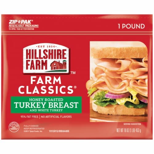 Hillshire Farm Farm Classics Turkey Breast, Honey Roasted