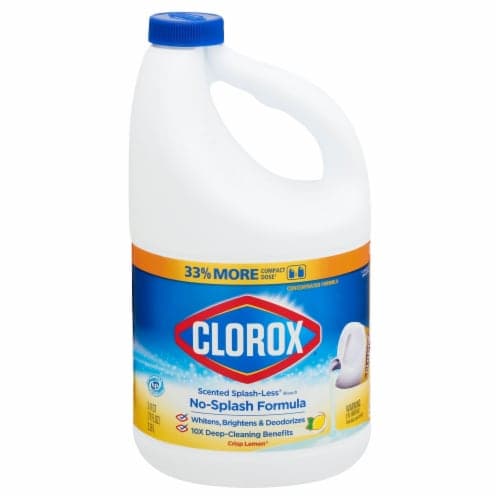 Clorox Splash-Less Liquid Bleach Crisp Lemon