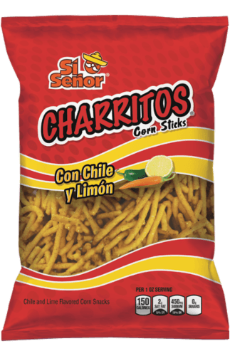 Si Senor Charritos Cron Sticks Con Chile With Limon