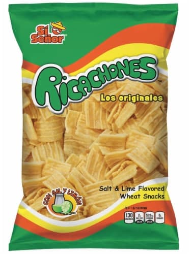 Si Senor Salt & Lime Flavored Ricachones Wheat Snack