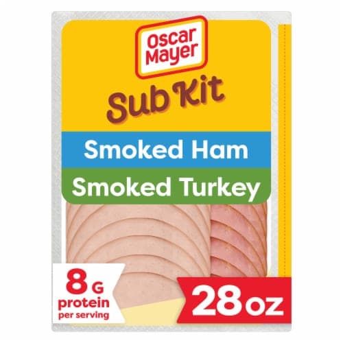 Oscar Mayer Sub Kit With Extra Lean Smoked Ham & Extra Lean Smoked Turkey Breast