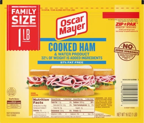 Oscar Mayer Family Size Cooked Ham