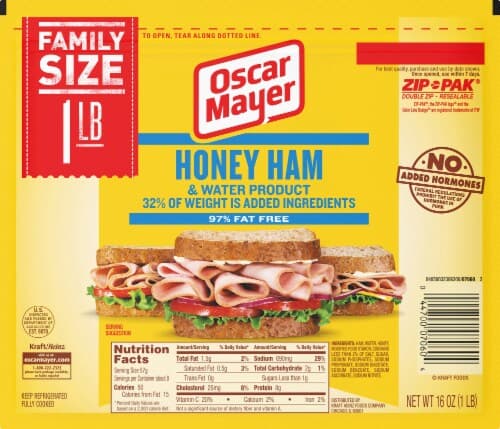 Oscar Mayer Honey Ham, Vacuum