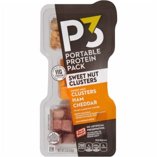 P3 Portable Protein Pack, Nut Clusters