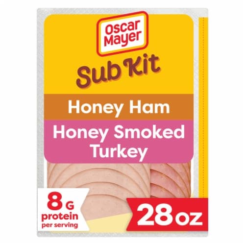 Oscar Mayer Sub Kit With Extra Lean Honey Ham & Extra Lean Honey Smoked Turkey Breast