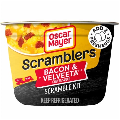Oscar Mayer Bacon And Velveeta Breakfast Bowls Scramble Kit