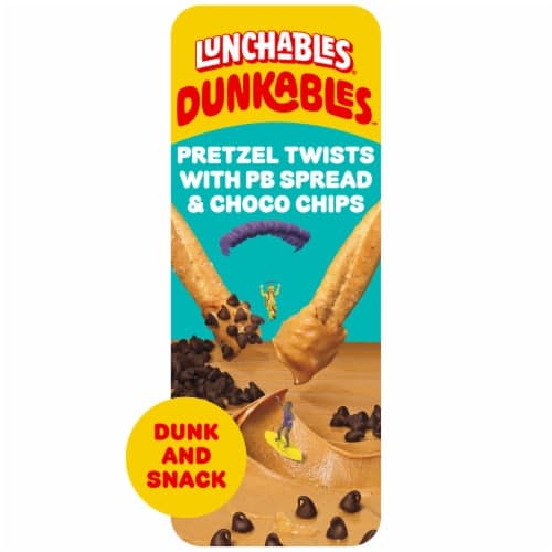 Lunchables Dunkables Pretzel Twists With Pb Spread And Choco Chips