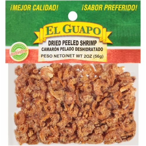El Guapo Whole Dried Peeled Shrimp (Camaron Pelado Entero Deshidratado)