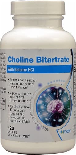Roex  Choline Bitartrate With Betaine Hcl