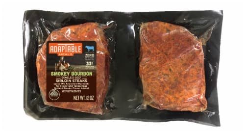 Adaptable Meals Smokey Bourbon Enhanced Beef Steak