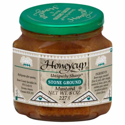 Honeycup Mustard, Uniquely Sharp, Stone Ground