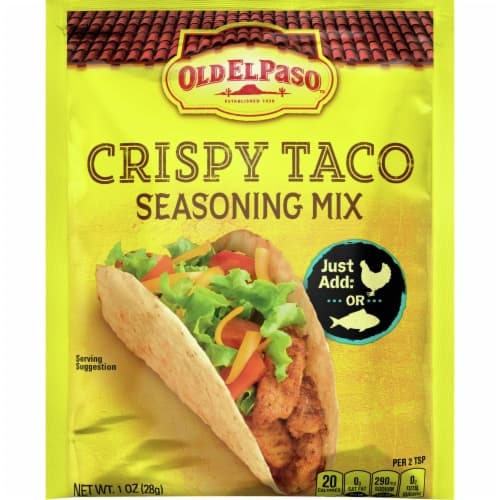 Old El Paso Seasoning Mix, Crispy Taco