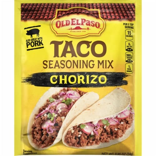 Old El Paso Taco Seasoning Chorizo