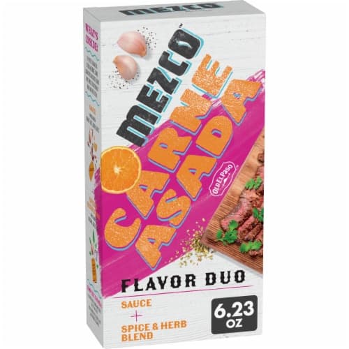 Mezco Carne Asada Sauce & Spice Blend Flavor Duo Seasoning
