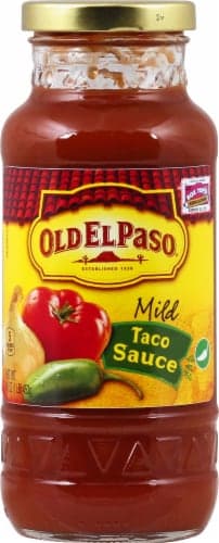 Old El Paso Mild Taco Sauce Jar