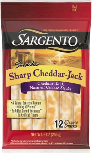 Sargento Cheese Sticks, Sharp Cheddar-Jack