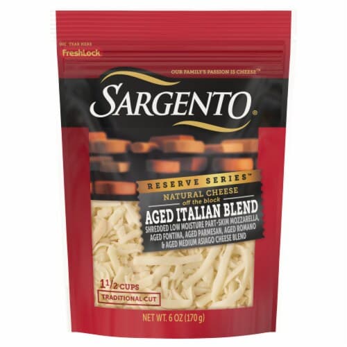 Sargento Blend Aged Italian Cheese Shreds