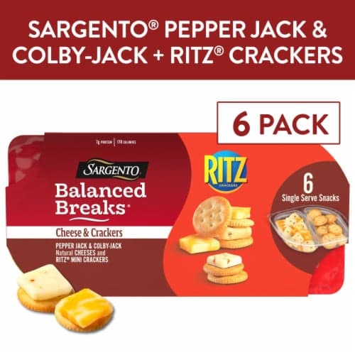 Sargento Balanced Breaks Pepper Jack/Colby Jack Cheese Plus Mini Ritz