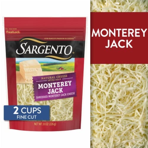 Sargento Monterey Jack Shredded Cheese Fine Cut