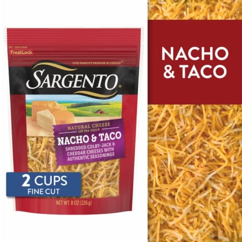 Sargento Nacho & Taco Shredded Cheese Fine Cut