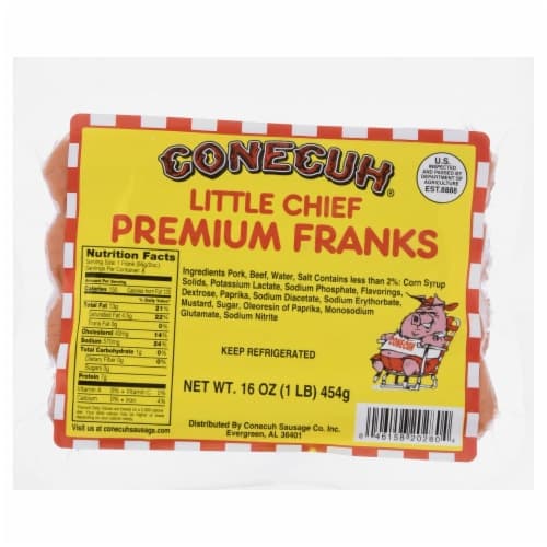 Conecuh Franks, Little Chief, Premium